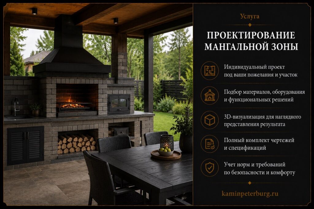 Проектирование мангальной зоны